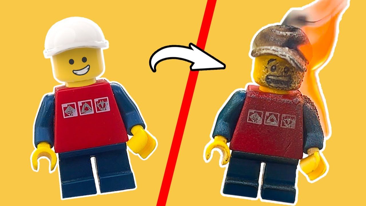 10 СПОСОБОВ УНИЧТОЖИТЬ LEGO МИНИФИГУРКУ [SewaParts]
