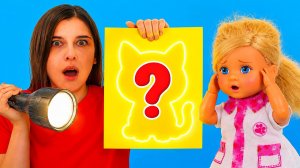 Потерялся любимый котёнок Штеффи! Маша Тойклаб и кукла Штеффи ищут улики 🕵️🐱 | Для детей
