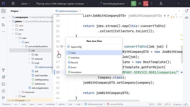 5. @LoadBalanced for Enabling communication via Service Names смотреть онлайн