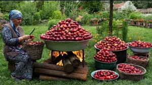 Готовим Из Свежих Нектаринов | Варенье, Сок и Деревенский Пирог 🍑🍀