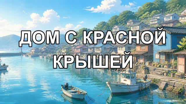 дом с красной крышей дом с красной крышей