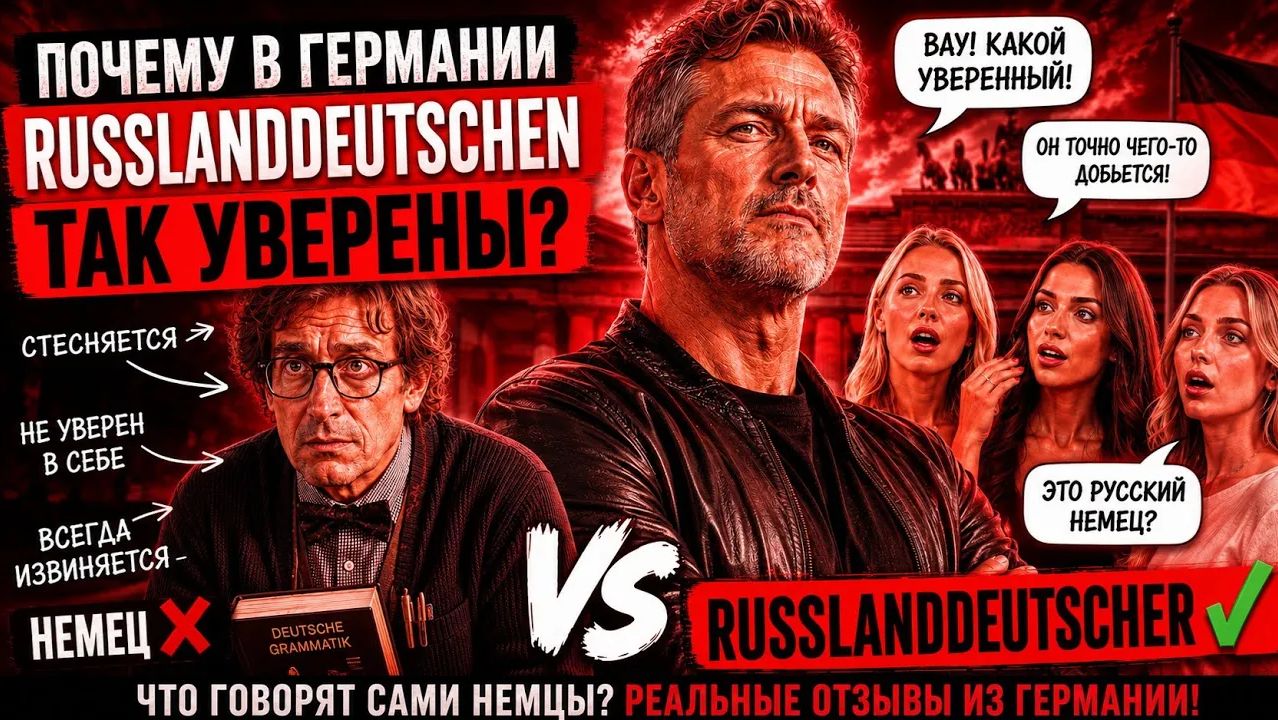 Почему в Германии RUSSLANDDEUTSCHEN сильные а немцы слабые Реальные отзывы немцев смотреть онлайн
