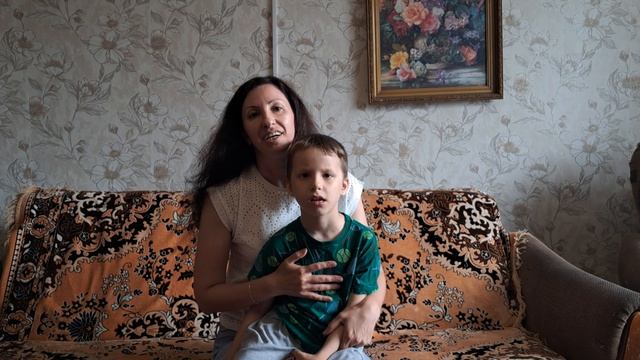 Видеоблагодарность мамы Елисея Бойкина