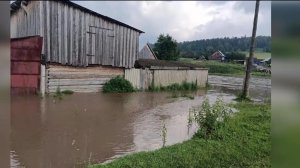 В Башкортостане подтопило полсотни придомовых участков, после размыва дамбы в Пермском крае