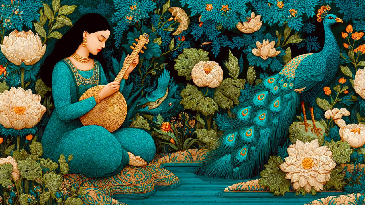 Mystical Garden Meditation Music  Relaxing Sounds for Sleep & Inner Peace
