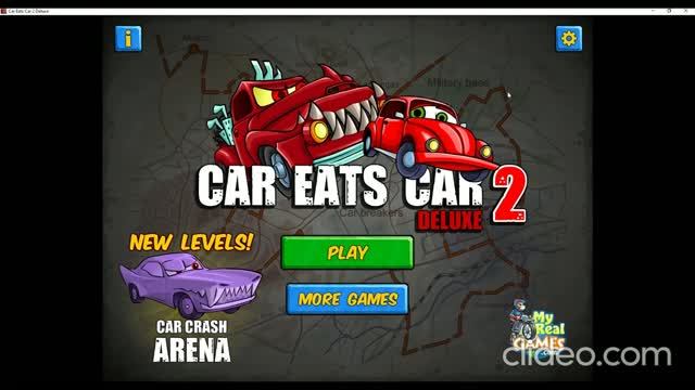 Car Eats Car Deluxe полное прохождение часть 1 смотреть онлайн
