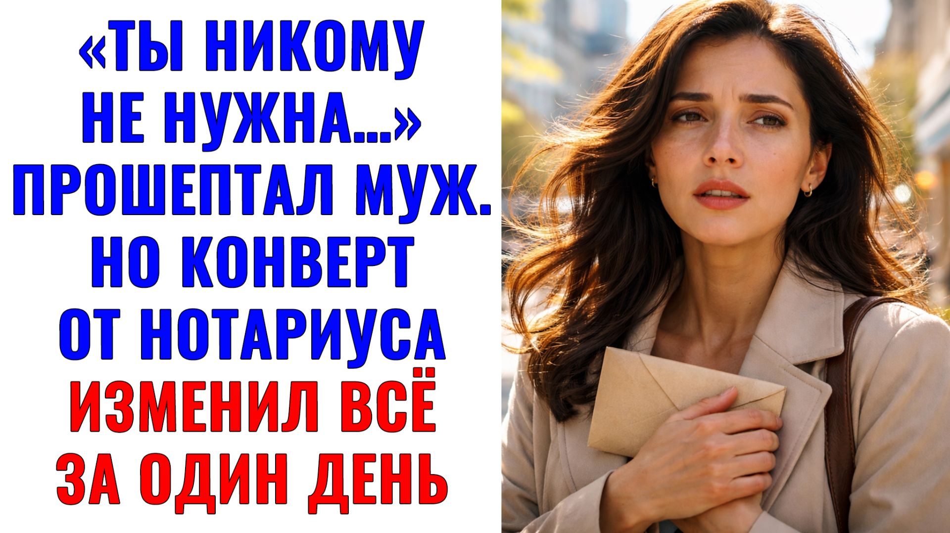 Истории из жизни | «Ты никому не нужна…» — прошептал муж | Аудио рассказы | Жизненные истории