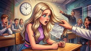 Меня с позором выгнали с экзамена, и всё из-за родной матери!