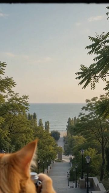 Кадр дня 3. Таганрог. Каменная лестница