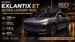 EXEED Exlantix ET REEV | Запас хода 1180 км ⚡ Роскошный внедорожник 2026 года