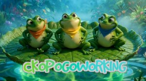 ПРО ТРЕХ ТОЛСТЫХ ЛЯГУШЕК английская скороговорка