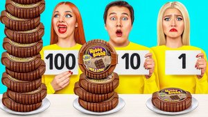 100 Слоев Еды Челлендж # Смешные Челленджи от Multi DO Challenge
