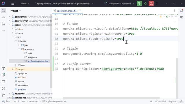 6. Setting up Spring Cloud Config Client смотреть онлайн