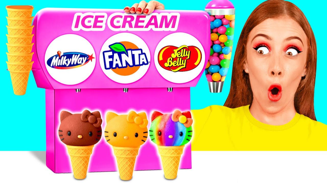 Мороженое Челлендж # Вкусные Кухонные Лайфхаки c Fun Teen смотреть онлайн