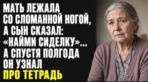 Истории из жизни/Мать лежала со сломанной ногой/Аудиорассказы жизненные сын