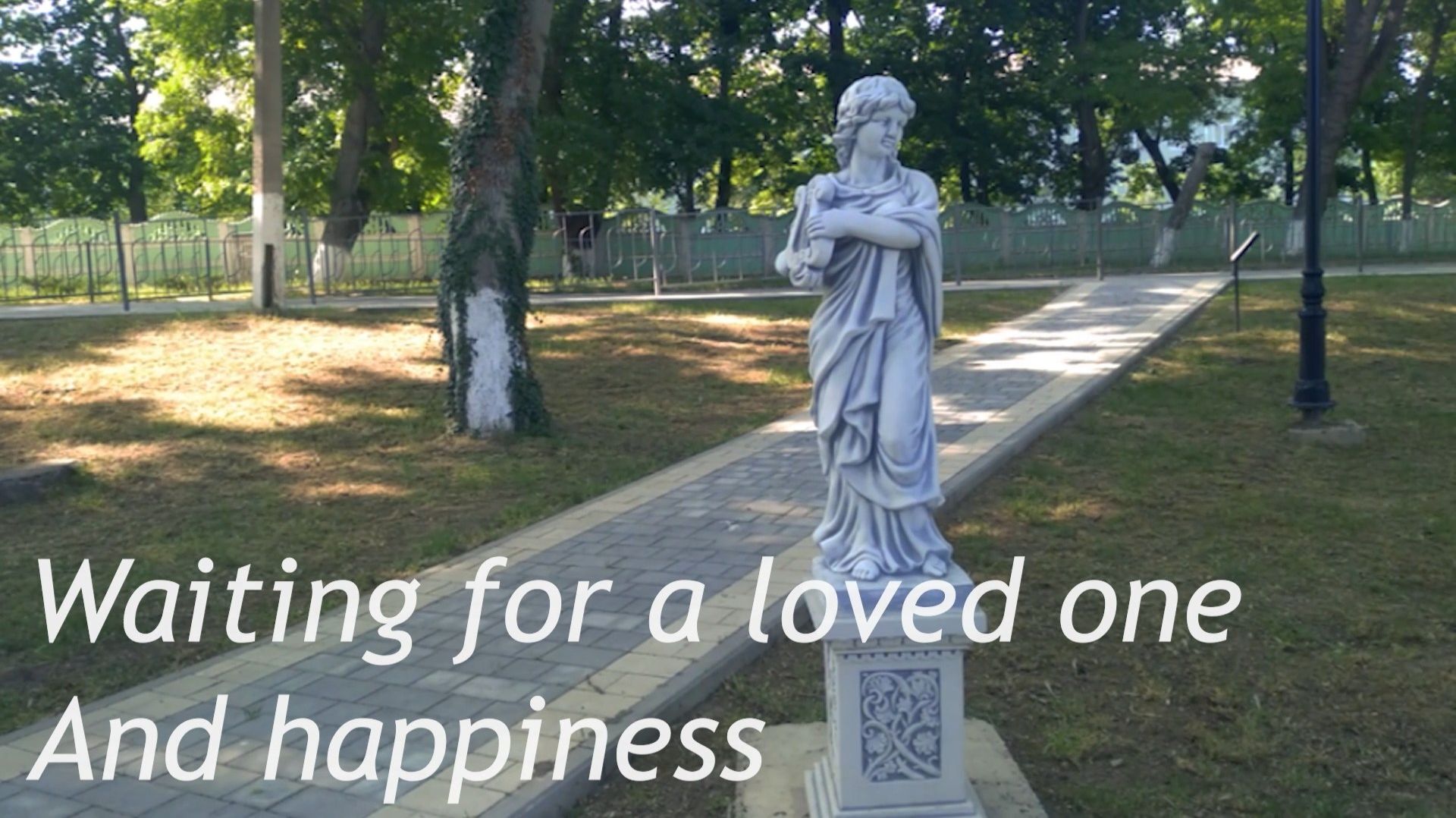 Waiting For A Loved One And Happiness