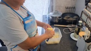 приготовила простенький ужин 20.07.26
