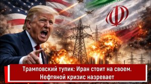 Трамповский тупик: Иран стоит на своем. Нефтяной кризис назревает