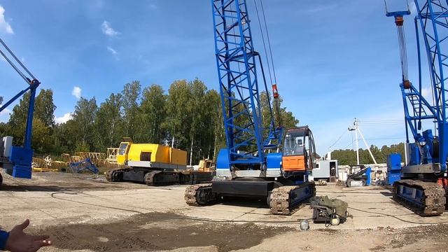РДК 250 М- габаритный гусеничный кран удобно перевозить на дальние растояния! смотреть онлайн