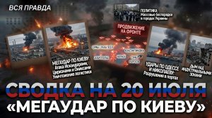 СВОДКА БОЕВЫХ ДЕЙСТВИЙ НА 20 ИЮЛЯ, КАРТА СВО СЕГОДНЯ, НОВОСТИ , СВО НА УКРАИНЕ 2026 ЮРИЙ ПОДОЛЯКА