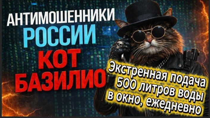 КОТ БАЗИЛИО / МОШЕННИКИ ЗВОНЯТ ПО ТЕЛЕФОНУ смотреть онлайн