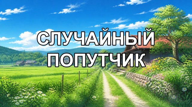 случайный попутчик случайный попутчик