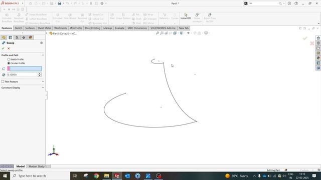 SolidWorks Pro Trick Learn complex shape with simple logic смотреть онлайн