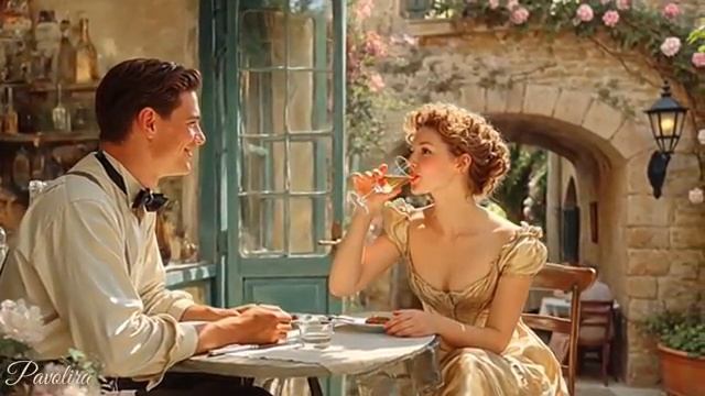 Весной старинное каменное кафе 1950-х годов,
где тихий свет играет на обветренных стенах... смотреть онлайн