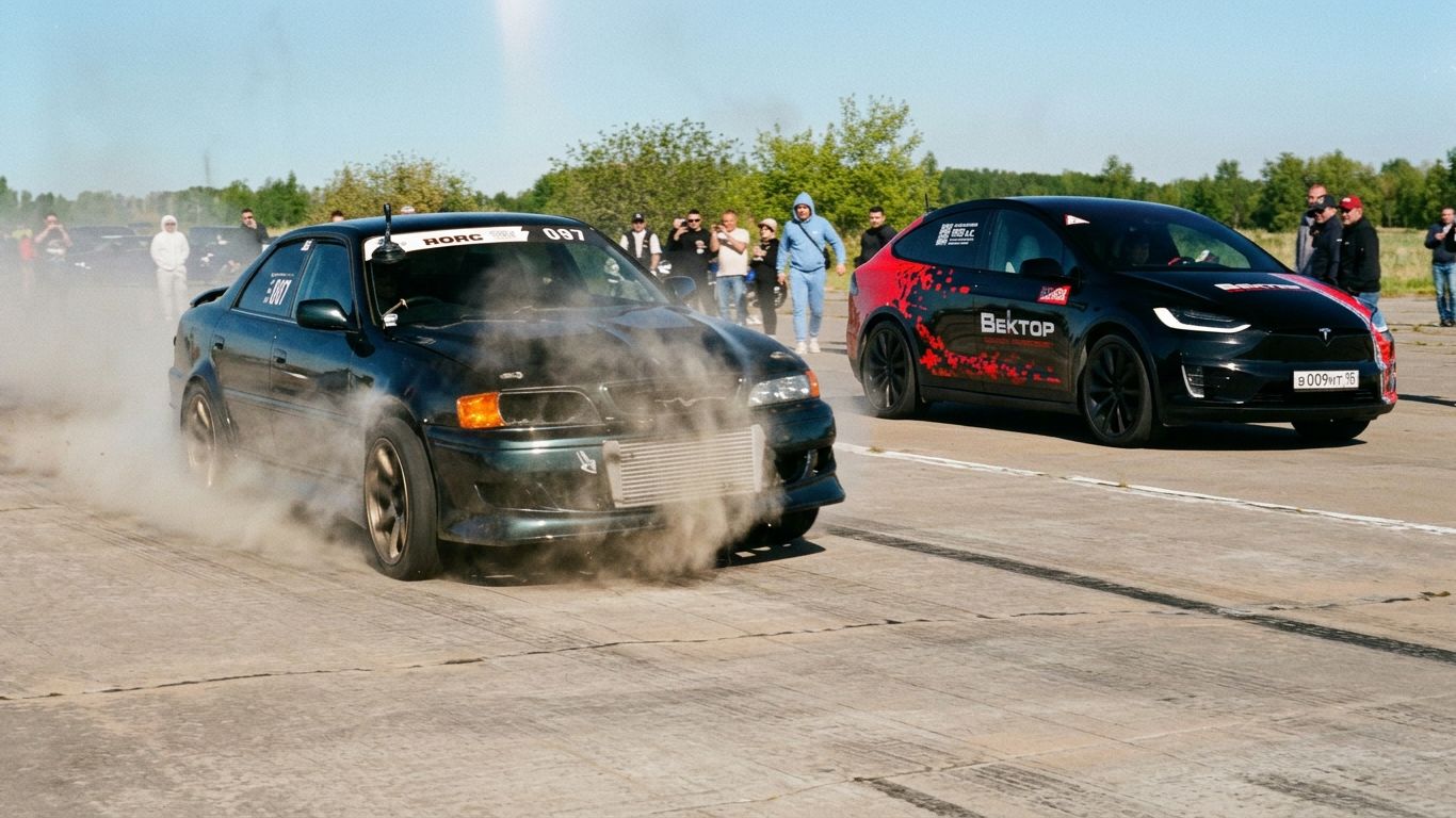 БИЛСЯ ДО КОНЦА! TOYOTA CHASER 800hp рубится с САМЫМИ БЫСТРЫМИ ТАЧКАМИ смотреть онлайн