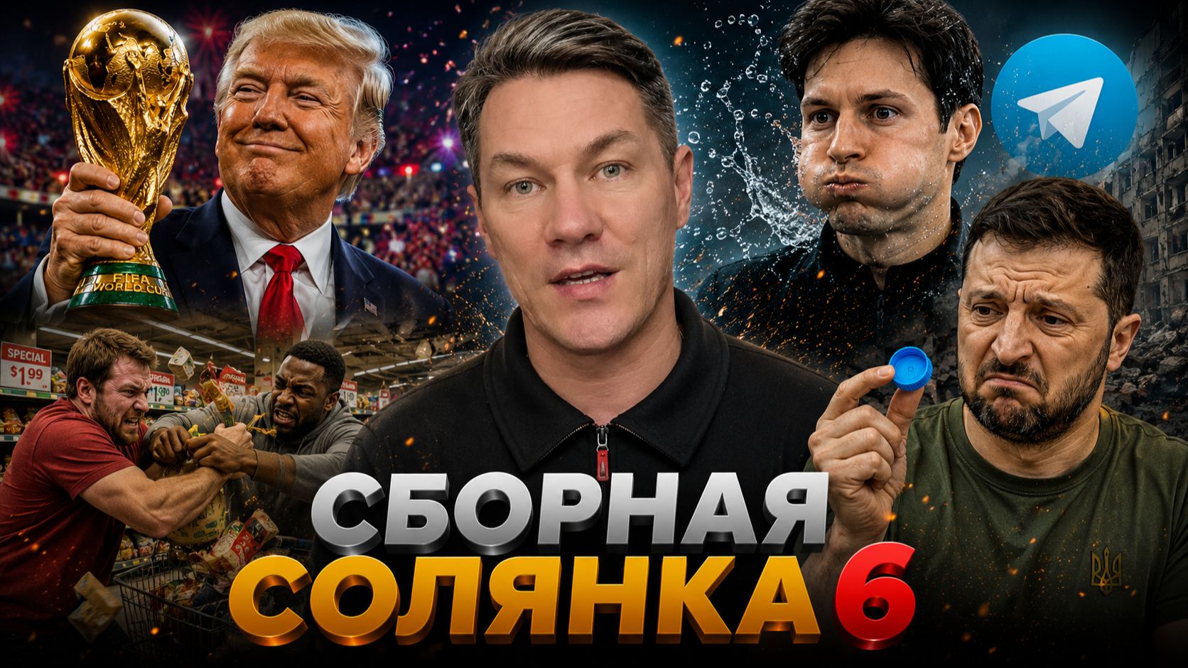 Сборная солянка 6 \\\ Молчание Дурова \ Футбол объединяет? \ Будни демократии \ Осторожно мошенники смотреть онлайн