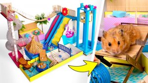 Мастерим потрясающий аквапарк для хомяка! 🐹💦 Крутой DIY
