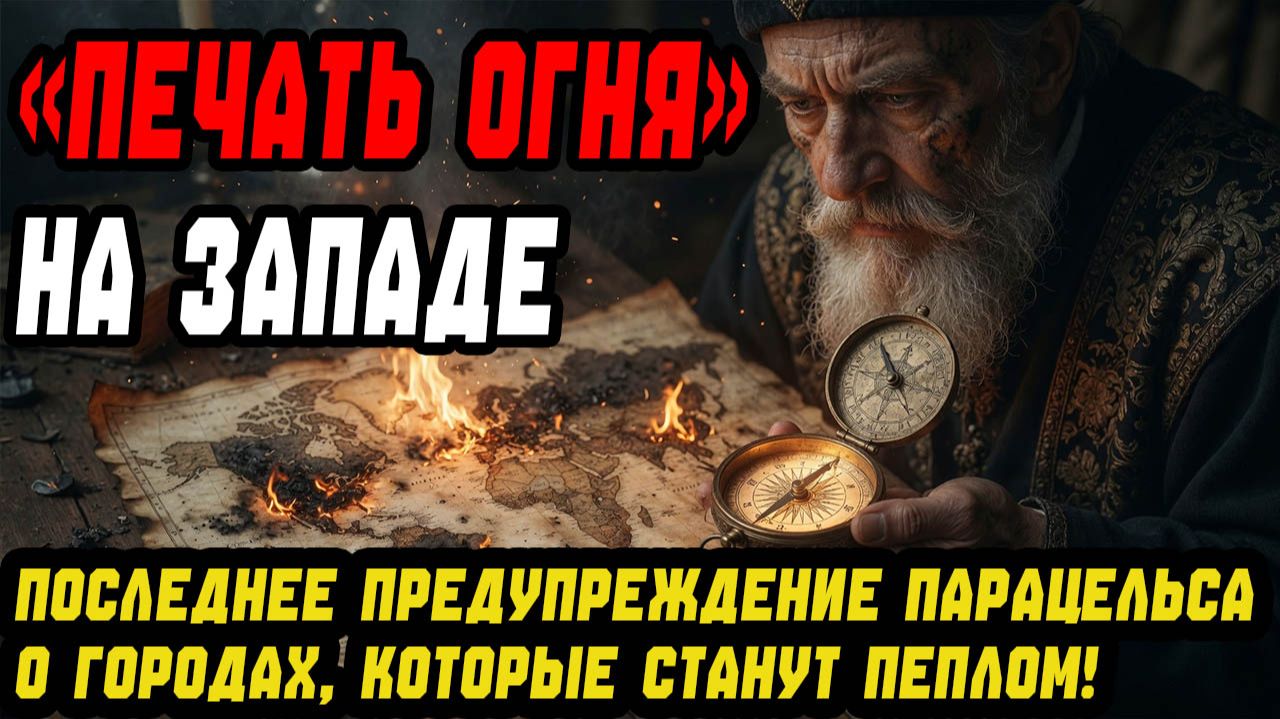«ПЕЧАТЬ ОГНЯ» НА ЗАПАДЕ: последнее предупреждение ПАРАЦЕЛЬСА о городах, которые станут ПЕПЛОМ! смотреть онлайн
