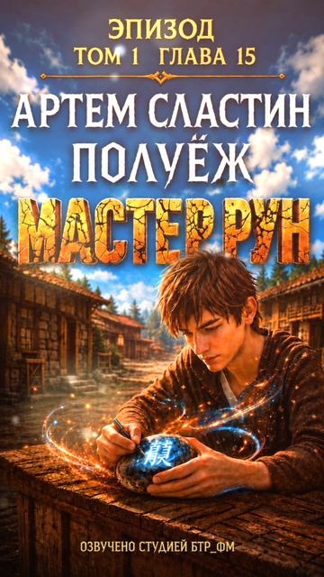 АУДИОКНИГА. МАСТЕР РУН. ТОМ 1 Глава 15 Эпизод. Авторы Артём Сластин и ПолуЁж Озвучено Студией БТР_ФМ АУДИОКНИГА. МАСТЕР РУН. ТОМ 1 Глава 15 Эпизод. Авторы Артём Сластин и ПолуЁж Озвучено Студией БТР_ФМ