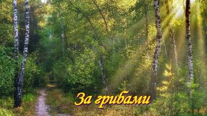 За грибами
