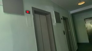 два пассажирских лифта КМЗ. V=1m/s,Q=400kg