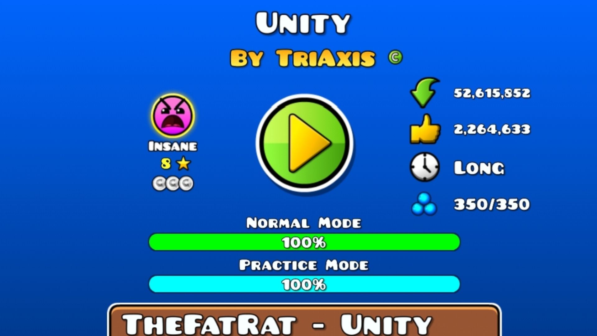 Как пройти Unity на три монеты в Geometry dash? смотреть онлайн