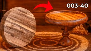 Токарная миниатюра Токарная обработка дерева Деревянная посуда Поднос из дерева Токарка по дереву