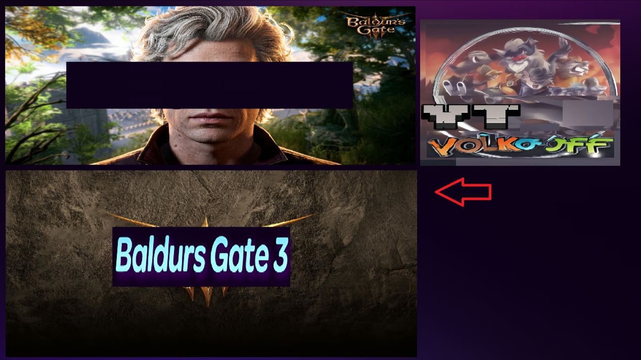 Baldurs Gate 3 / Главное меню!
