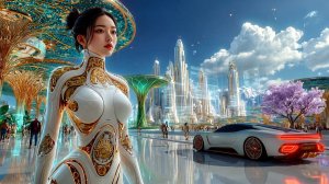 Futuristic Dream City | Over 90 Minutes of Peaceful Lofi Ambient Music for Sleep & Focus