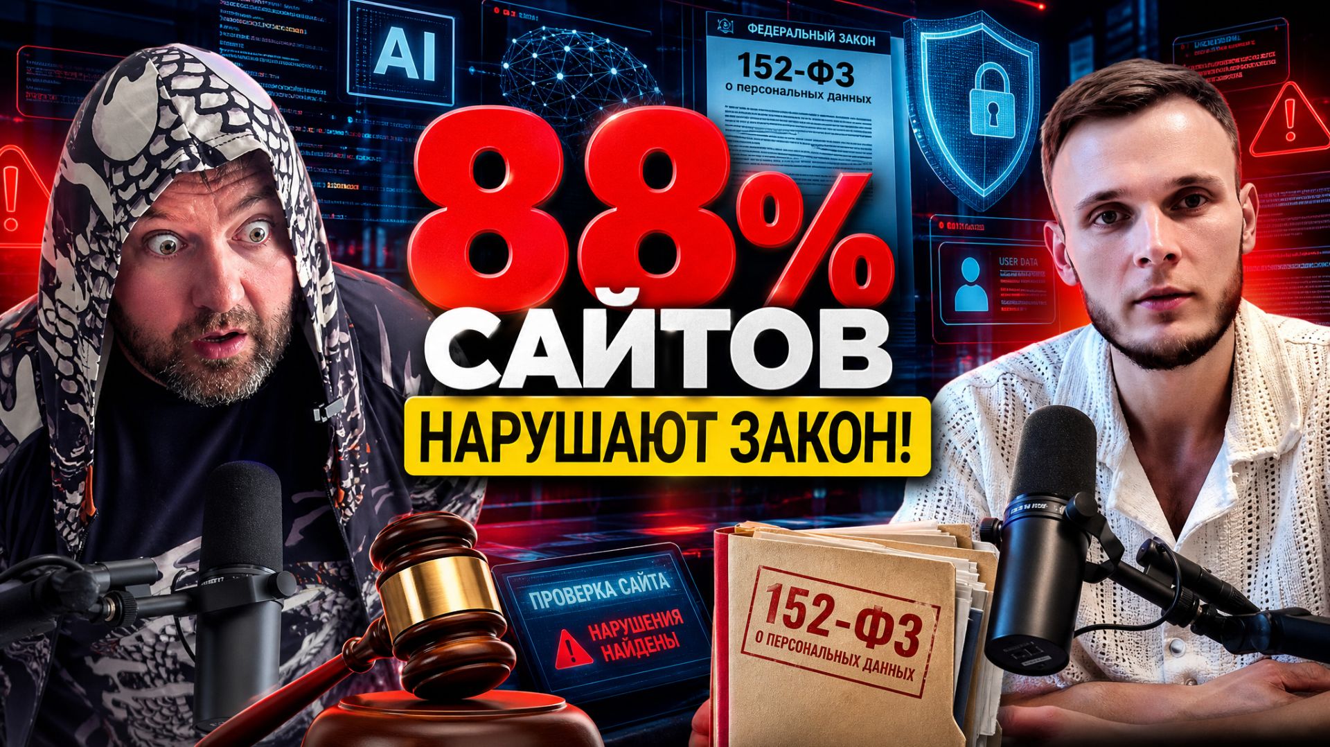 88% сайтов нарушают закон Как ИИ заменяет юристов и спасает бизнес от штрафов AiKodex смотреть онлайн