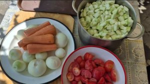 ИКРА КАБАЧКОВАЯ..САМАЯ ВКУСНАЯ..делюсь рецептом