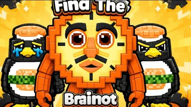 Новое обновление в игре Find the Brainrot [546] Все 5 значков - Roblox смотреть онлайн