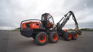 #Путь_КАМАЗа #Лесник Обзор харвестера КАМАЗ-1010 (8х8)