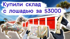 Купили склад с лошадью за $3000. Находки в брошенном контейнере.