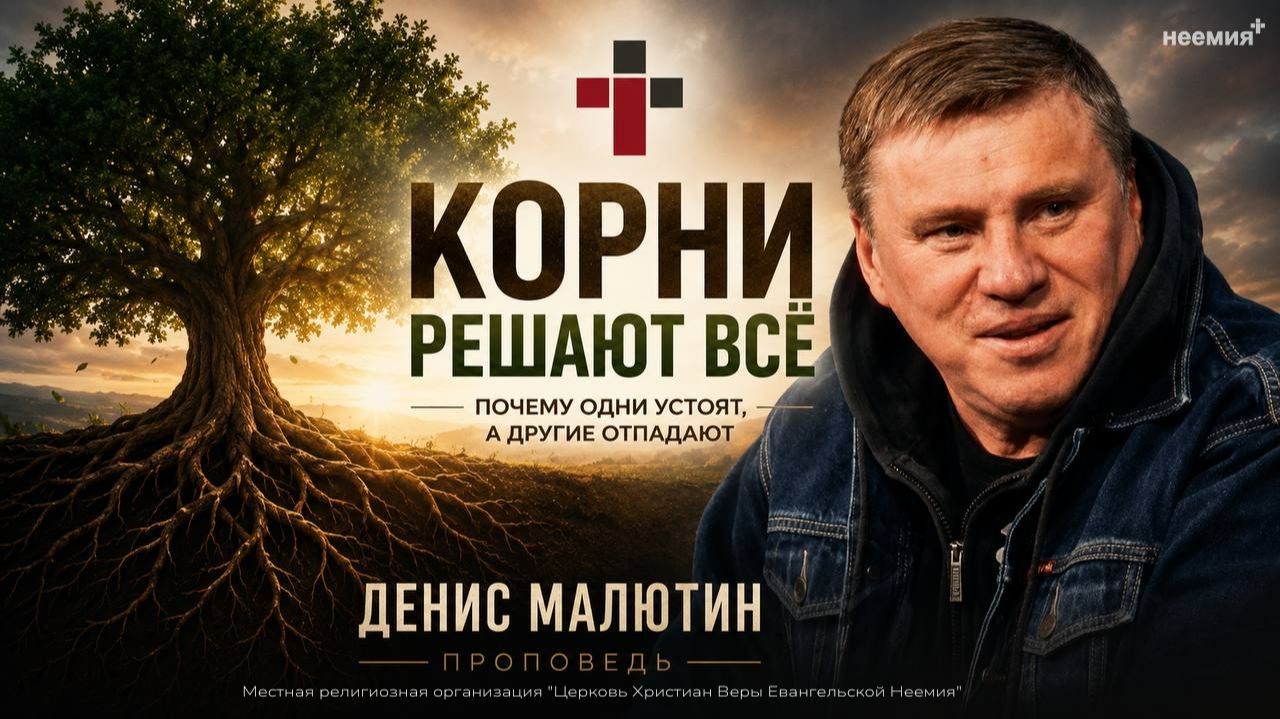 Корни решают всё | Денис Малютин | Церковь "Неемия" г. Омск смотреть онлайн