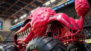 Монстр-Траки. Трюки. Шоу на арене. Monster Jam Steel Titans 2. Разрушения.