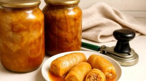 ГОЛУБЦЫ НА ЗИМУ В БАНКАХ! В автоклаве и без него! Домашняя заготовка на зиму