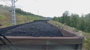 По мосту высотой 56 метров из кабины машиниста поезда