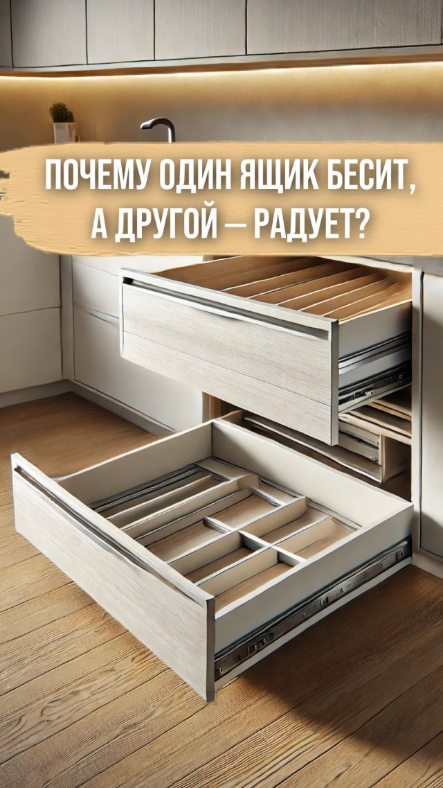 Цена зависит от полноты выдвижения ящика на кухне. Цена зависит от полноты выдвижения ящика на кухне.
