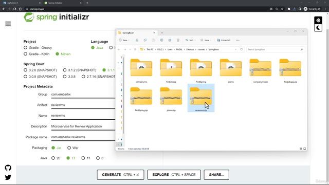 7. Creating Review Service смотреть онлайн